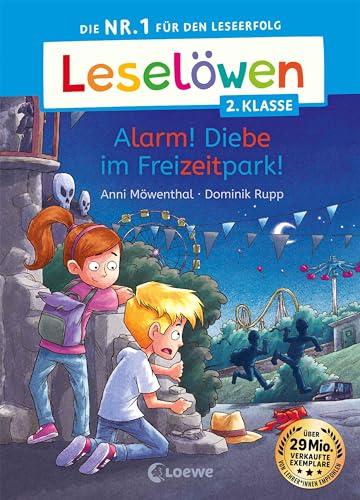 Leselöwen 2. Klasse - Alarm! Diebe im Freizeitpark!: Die Nr. 1 für den Leseerfolg - Mit Leselernschrift ABeZeh - Erstlesebuch für Kinder ab 7 Jahren