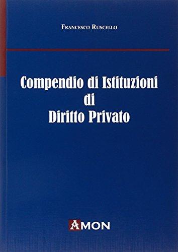 Compendio di istituzioni di diritto privato