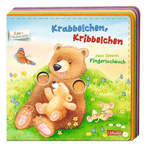 BUNT + Filzfederleicht®: Krabbelchen, Kribbelchen: Mein liebstes Fingerlochbuch