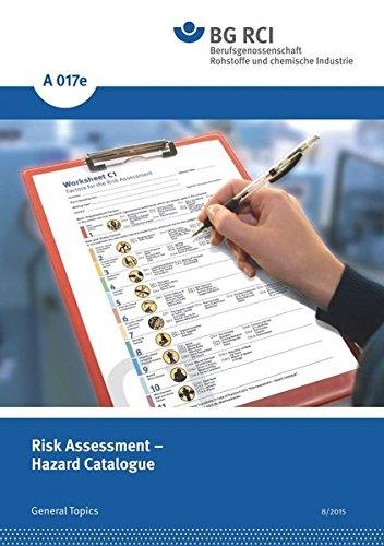 A 017e Risk Assesment - Hazard Catalogue