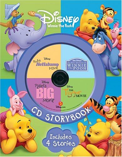 Disney Winnie the Pooh CD Storybook: The Many Adventure of Winnie the Pooh / Piglet's Big Movie / Pooh's Heffalump Movie / The Tigger Movie