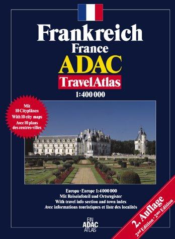 ADAC TravelAtlas Frankreich 1 : 400 000