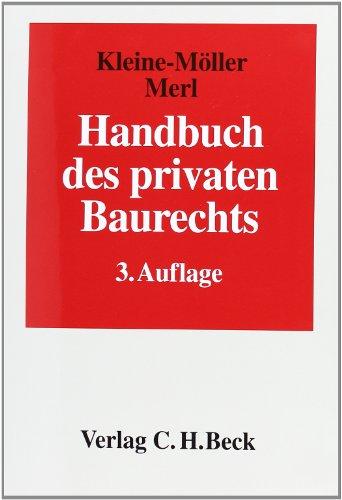 Handbuch des privaten Baurechts