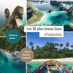 Les 30 plus beaux lieux d'Indonésie: Livre de voyage illustré sur l'Indonésie, guide pratique d'aide aux voyageurs (Collection "Les 30 plus beaux lieux" - Guides de voyages illustrés)