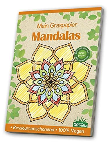 Malblock Graspapier - Mandalas