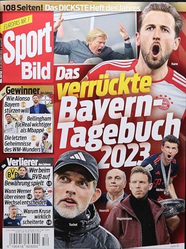 SPORT BILD 52/2023 "Das verrückte Bayern Tagebuch 2023"