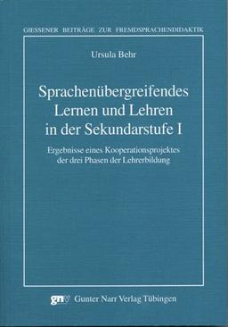 Sprachenübergreifendes Lernen und Lehren in der Sekundarstufe I