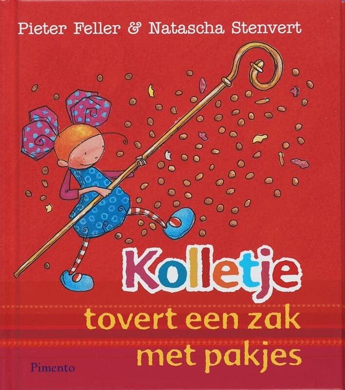 Kolletje tovert een zak met pakjes set 5 ex