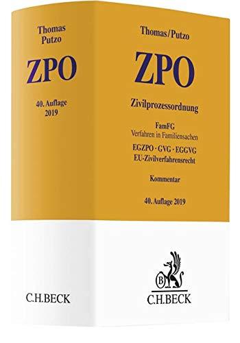 Zivilprozessordnung: FamFG Verfahren in Familiensachen, EGZPO, GVG, EGGVG, EU-Zivilverfahrensrecht (Gelbe Erläuterungsbücher)