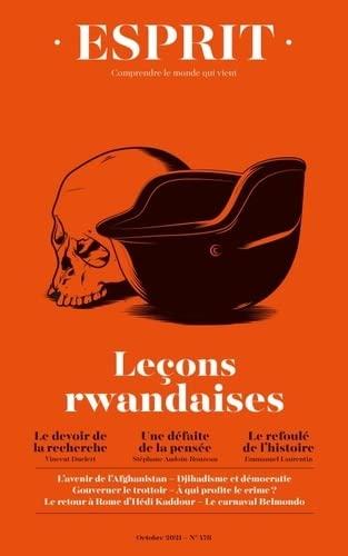 Esprit, n° 478. Leçons rwandaises