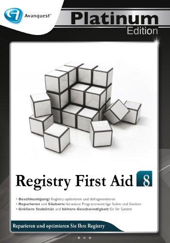 Registry First Aid 8-Avanquest Platinum Edition (Erweiterung notwendig)