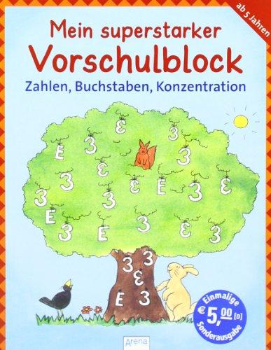 Mein superstarker Vorschulblock - Zahlen, Buchstaben, Konzentration