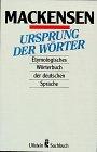 Ursprung der Wörter