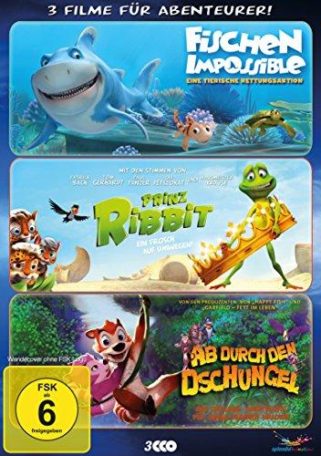 Abenteurer-Box - Fischen Impossible/Prinz Ribbit/Ab durch den Dschungel [3 DVDs]