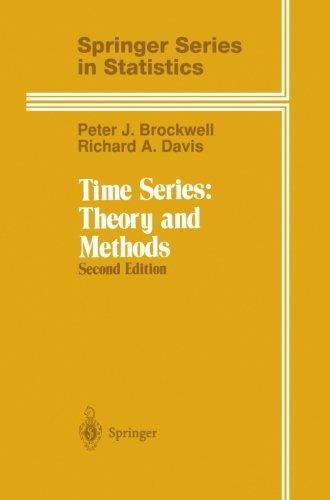 Time Series: Time Series: Theory and Methods (Springer Series in Statistics)