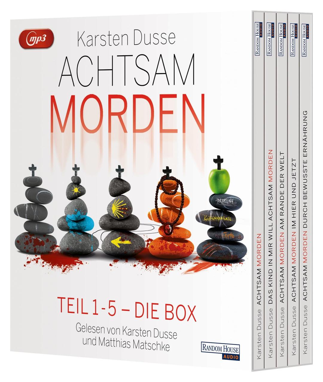 Die große Achtsam morden Box: Achtsam morden – Das Kind in mir will achtsam morden – Achtsam morden am Rande der Welt – Achtsam morden im Hier und Jetzt – Achtsam morden durch bewusste Ernährung