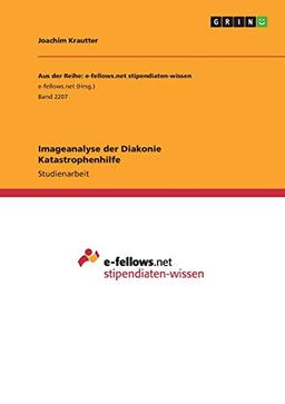 Imageanalyse der Diakonie Katastrophenhilfe