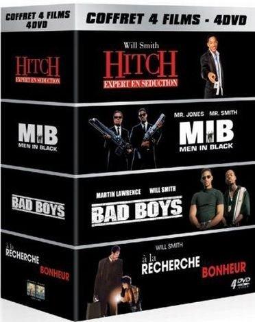 Coffret will smith : a la recherche du bonheur ; hitch ; mib ; bad boys [FR IMPORT]