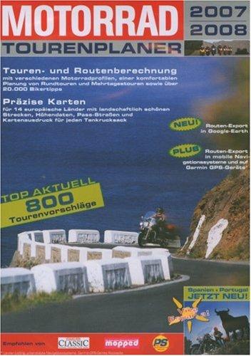 Motorrad Tourenplaner 2007/2008 (DVD-ROM) (DVD-Box)