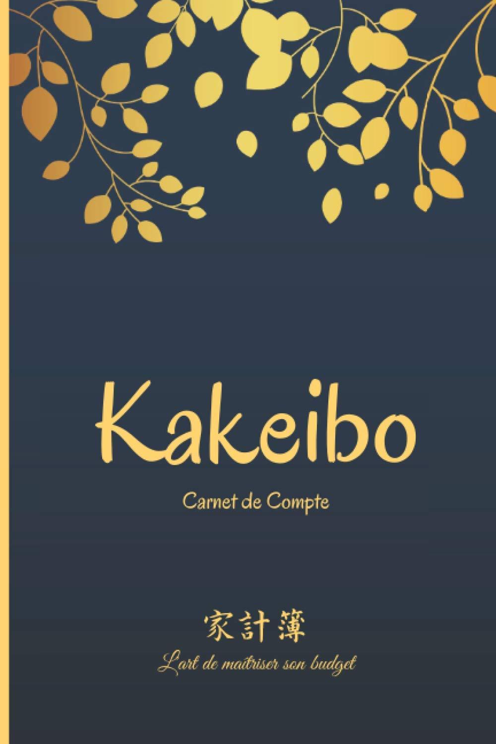 Kakeibo Carnet de Compte: Agenda pour tenir son budget mois par mois - Format 15.24 x 22.86 cm