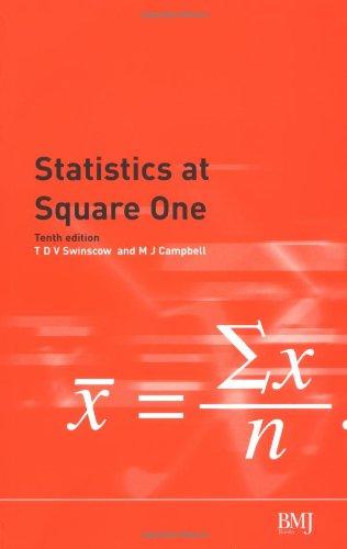 Statistics at Square One