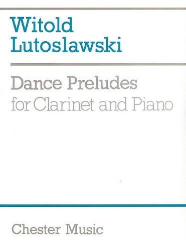 Dance Preludes for Clarinet and Piano