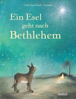 Ein Esel geht nach Bethlehem