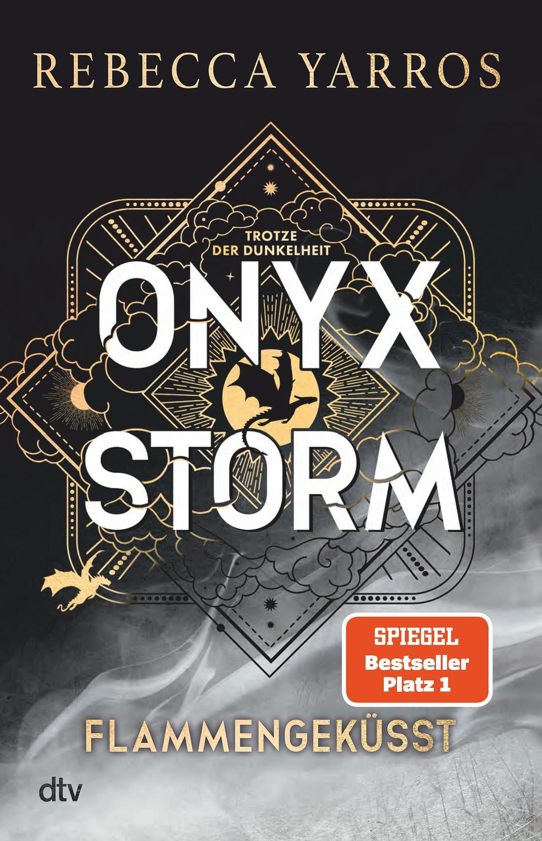 Onyx Storm – Flammengeküsst: Roman | Deluxe-Ausgabe mit atemberaubendem Farbschnitt | Die heißersehnte Fortsetzung von ›Fourth Wing‹ und ›Iron Flame‹ (Flammengeküsst-Reihe, Band 3)