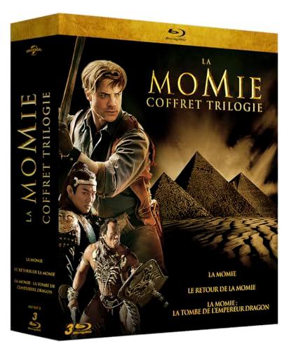 La momie - trilogie : la momie + le retour de la momie + la momie - la tombe de l'empereur dragon [Blu-ray] [FR Import]