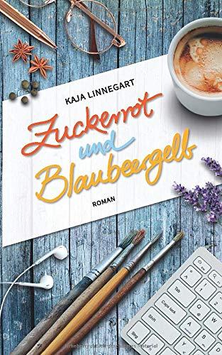 Zuckerrot und Blaubeergelb