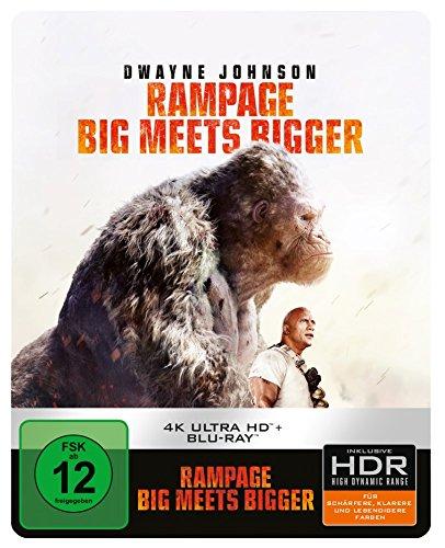 Rampage: Big Meets Bigger 4K Ultra HD Steelbook [Blu-ray] [Limited Edition]