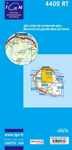 Saint-Denis Cirques de Mafate et de Salazie  1 : 25 000: La Réunion