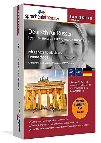 Sprachenlernen24.de Deutsch für Russen Basis PC CD-ROM: Lernsoftware auf CD-ROM für Windows/Linux/Mac OS X: Deutsch-Sprachkurs mit Langzeitgedächtnis-Lernmethode. Niveau A1/A2