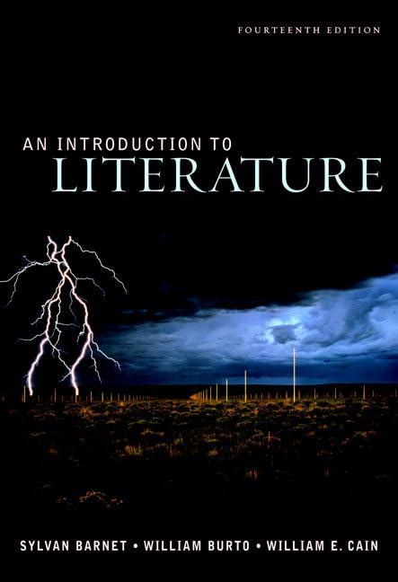 An Introduction to Literature: Fiction, Poetry, And Drama