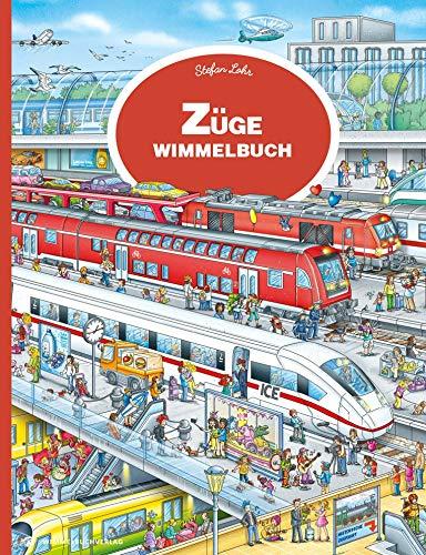 Züge Wimmelbuch: Mein großes Eisenbahn Wimmelbuch ab 3 Jahren