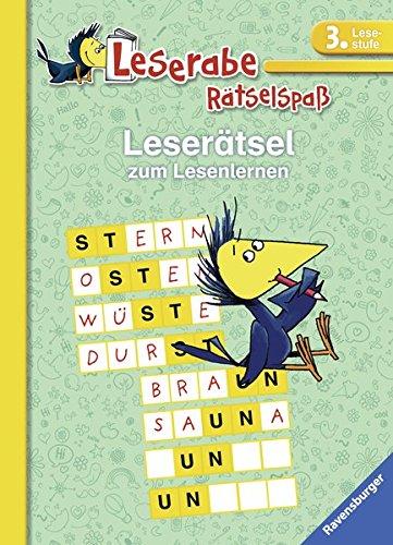 Leserätsel zum Lesenlernen (3. Lesestufe) (Leserabe - Rätselspaß)