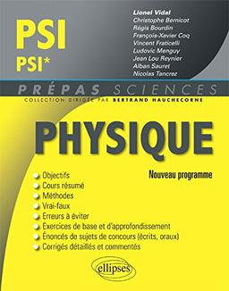 Physique PSI-PSI* : nouveau programme 2014