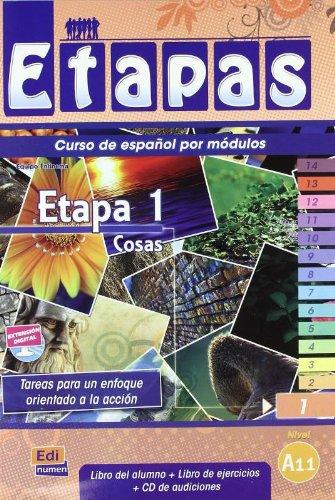 Etapa 1. Cosas -Libro del alumno: Student Book + Exercises + CD (Etapas)