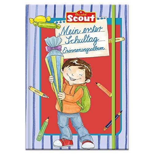 Scout - Mein erster Schultag Erinnerungsalbum (Jungs) (Scout Erstlesebücher)