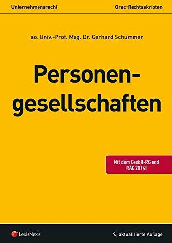 Personengesellschaften (Skripten)