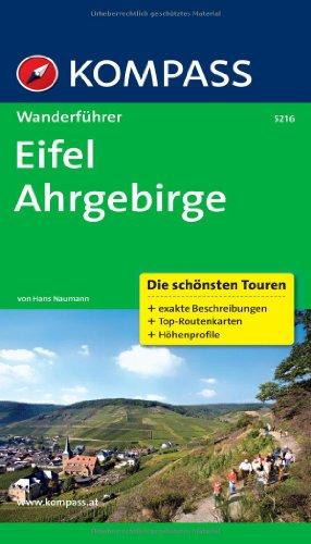 Eifel, Ahrgebirge: Wanderführer mit Tourenkarten und Höhenprofilen