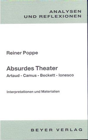 Analysen und Reflexionen, Bd.36, Absurdes Theater