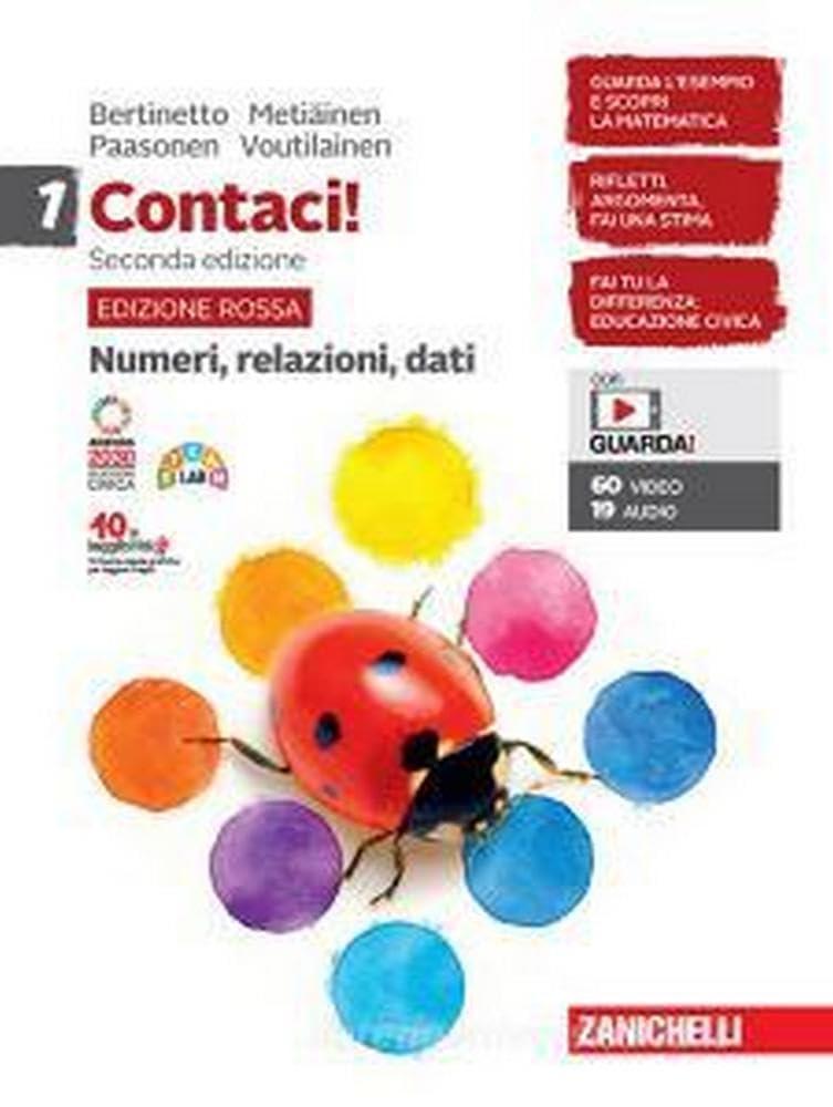 Contaci! Ediz. rossa. Con Numeri, relazioni, dati, Misure, spazio e figure e Tavole numeriche. Per la Scuola media. Con e-book. Con espansione online (Vol. 1)