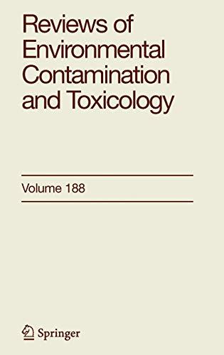 Reviews of Environmental Contamination and Toxicology 188