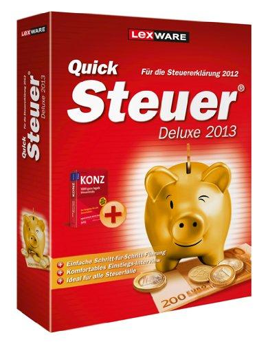 QuickSteuer Deluxe 2013 (für Steuerjahr 2012)