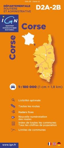 Corse Du Sud / Hte Corse Dep 2A-2B: IGN.721120