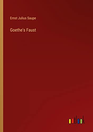 Goethe's Faust