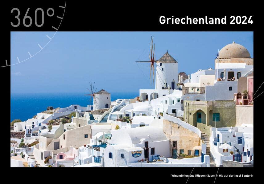 360° Griechenland Premiumkalender 2024 (360° Premiumkalender 2024 (50 x 35 cm))