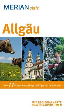 MERIAN aktiv Allgäu: Mit Regionalkarte Zum Herausnehmen