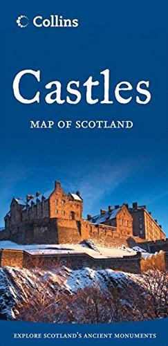 Collins Castles Map of Scotland (Collins Pictorial Maps)